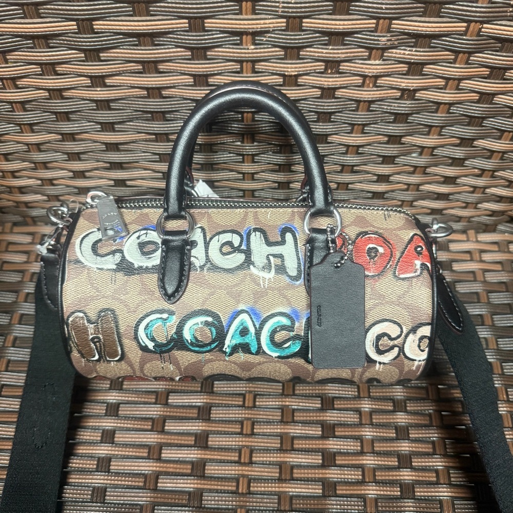 Coach X Mint + Serf Lacey Crossbody In Signature Canvas cm094